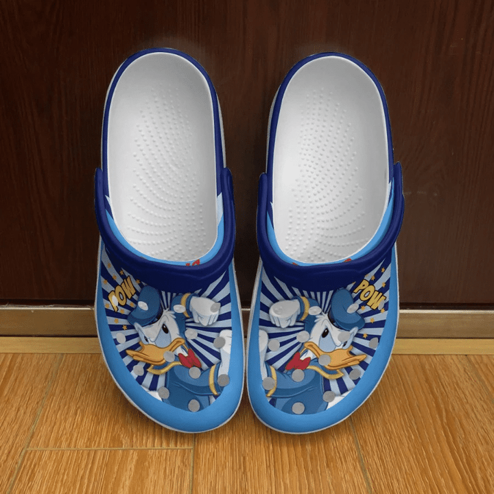 Donald Duck Disney Clogs, Cartoon Slippers, Cartoon Clogs Shoes