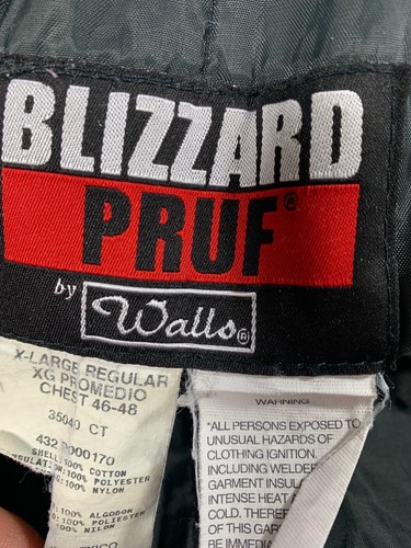 Walls Blizzard Pruf Cotton Duck Insulate Lining Work Jacket Men's XL Chest 46-48 - Picture 7 of 12