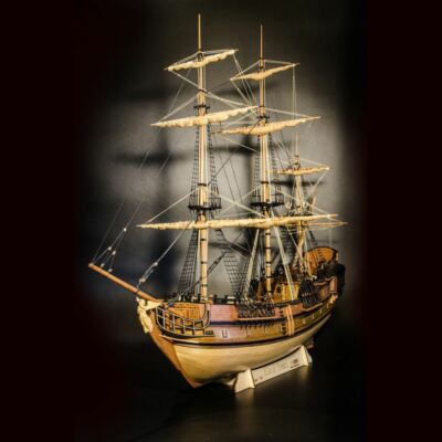 Black Pearl Scale 1:75 21'' 533MM Wood Ship Model Kit