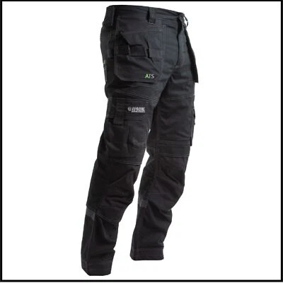 Apache ATS Cavendish Mens Stretch Work Trousers | Tapered Fit Rip Stop & Pockets