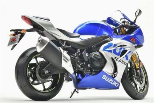 for LCD-MODELS for Suzuki for GSX-R1000 Motorcycle Silver blue 1:12 Pre-built - Picture 2 of 8
