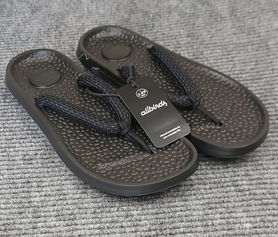 Allbirds Flip Flops Sugar Zeffer Lux Black Blizzard Sandals Unisex