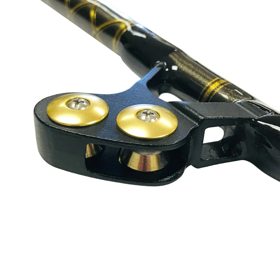 160-200 фунтов Удилище рыболовное Bent Butt Long Dredge - качели наконечник - турнирное издание - Изображение 4 из 4