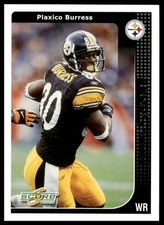 2002 Score #181 Plaxico Burress Final Score #/100