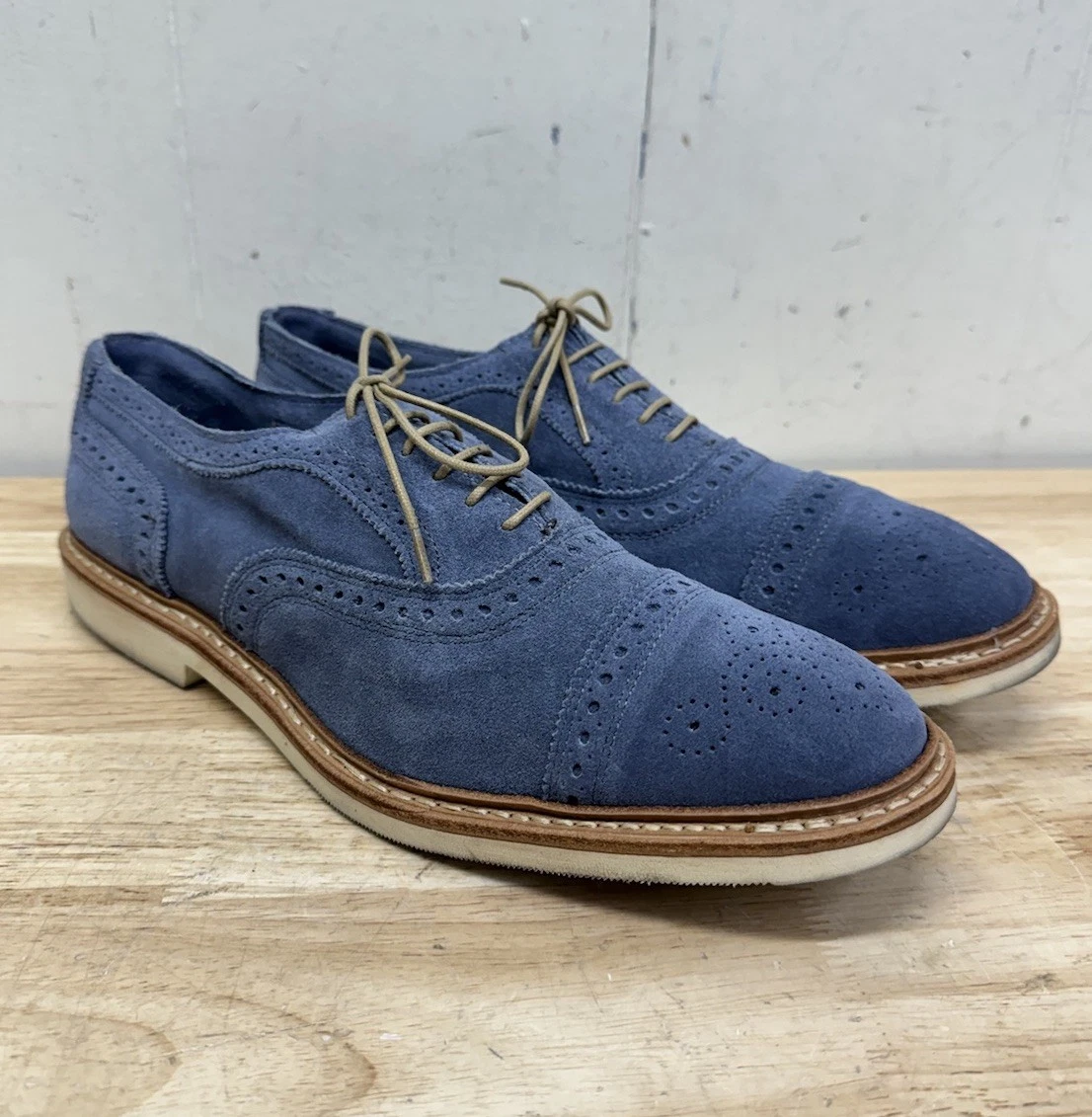 Allen Edmonds Blue Oxford Dress Shoes for Men for sale | eBay
