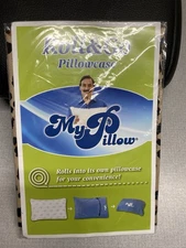 New My Pillow Roll & Go Pillowcase Leopard  Print New In Package