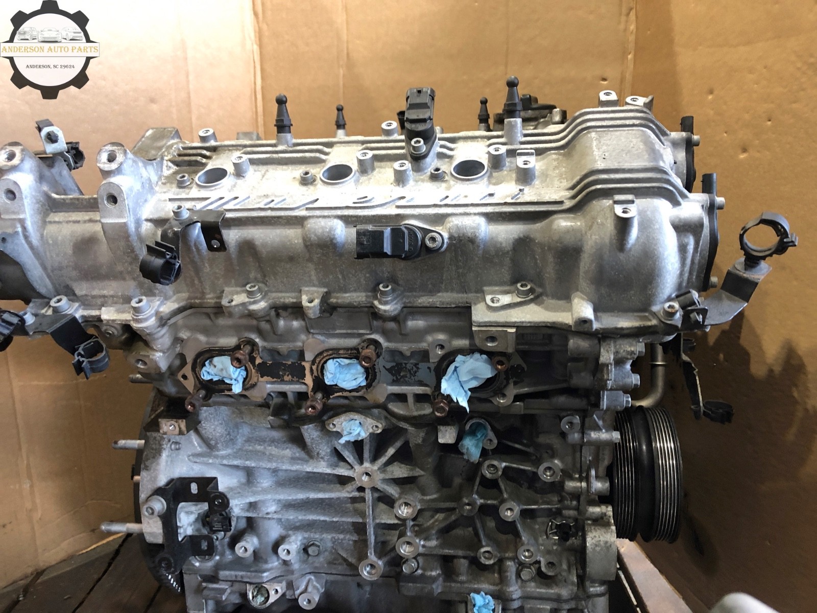 2014-2016 MASERATI GHIBLI RWD 3.0L V6 ENGINE MOTOR LONG BLOCK 345HP OEM 46K