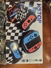 Ergonomic JoyCon Grips for Nintendo Switch & OLED - Comfortable & Durable