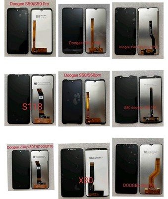 Für Doogee S41 Max Plus S59 S70 S80 S89 S60 S61 Pro N50 Touch Screen LCD Display