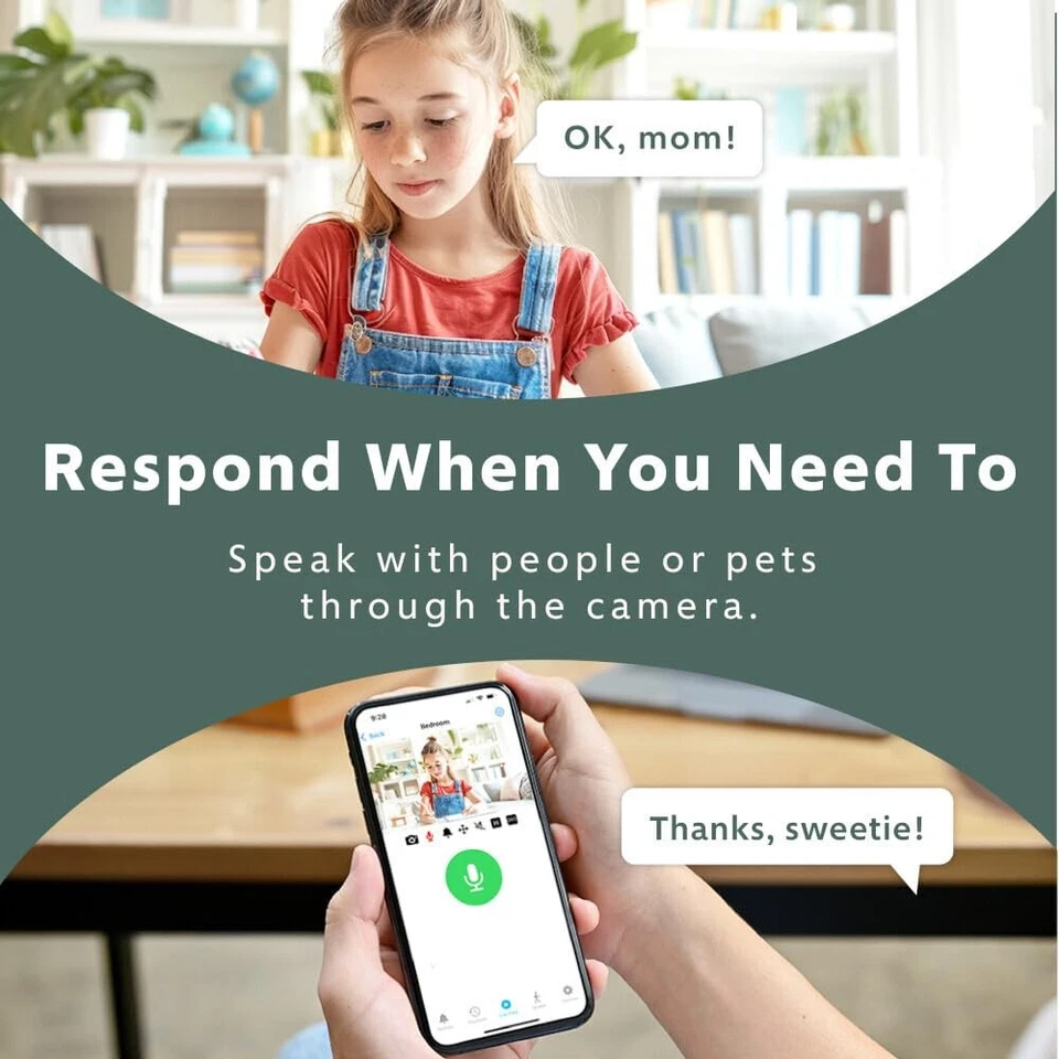 EVO 2K Pan-Tilt Indoor Wi-Fi Security Camera: 2K HD video, plug-in, auto trac... - Image 2 of 3