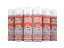 3xTrim Fix Spray Adhesive Strong Glue DIY Vinyl Carpet Flooring Upholstery 500ml