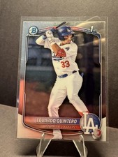 2025 Bowman #BCP-115 Eduardo Quintero Chrome Prospects
