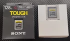 Sony 128GB CFexpress Type B TOUGH Memory Card CEB-G128/J - 1700MB/s (Ex-demo)