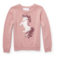 The Children's Place Unicorn Sequin Sweater