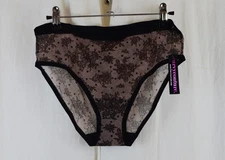 Curvy Couture Women's Soft, Seamless Brief Panties Chantilly Size Small