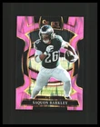 2025 Panini Select Football Pink Saquon Barkley #90