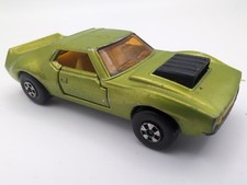 Matchbox AMX Javelin Superfast Yellow Interior No 9 Toy Car Vintage 1972 Model
