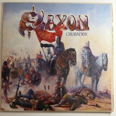 Saxon: Crusader (Vinyl, 1984 US, LP, EX) - PZ 39284