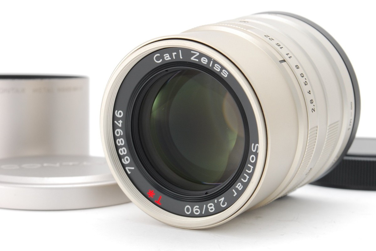 ★極美品★Contax Carl Zeiss Sonnar 90mm F2.8 Carl Zeiss 90mm f2.8 Sonnar T* - Lens – Kamerastore