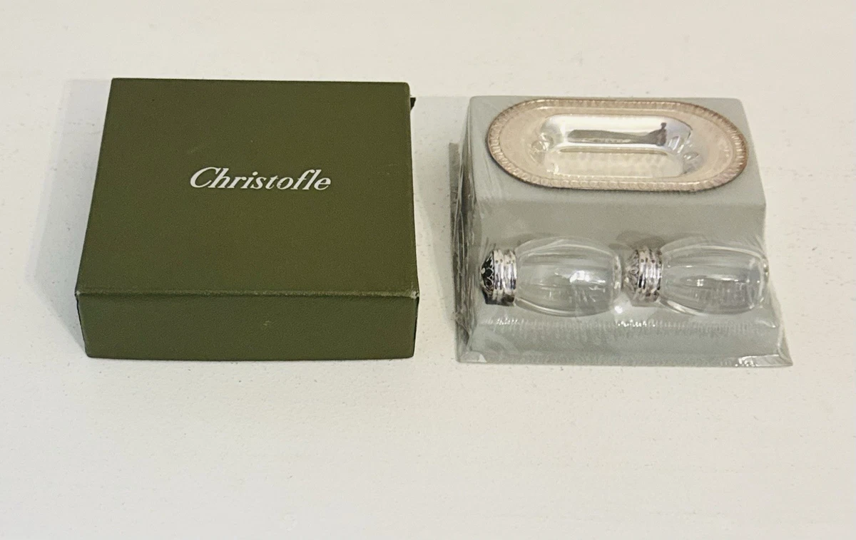 CHRISTOFLE クリストフル ソルト＆ペッパー 調味料入 C R7681