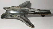 1951 Plymouth Hood Ornament Emblem 1373394 Original Flying Mayflower Ship