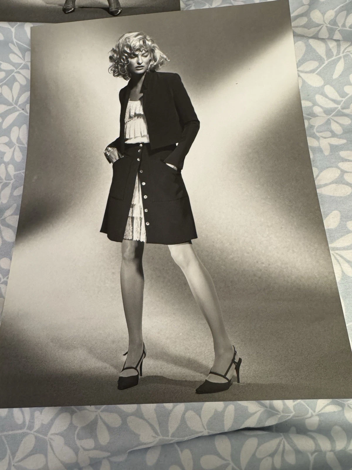 Chloe Runway Spring 1995 Written Invite Linda Evangelista Karl Lagerfeld RARE - Picture 10 of 16