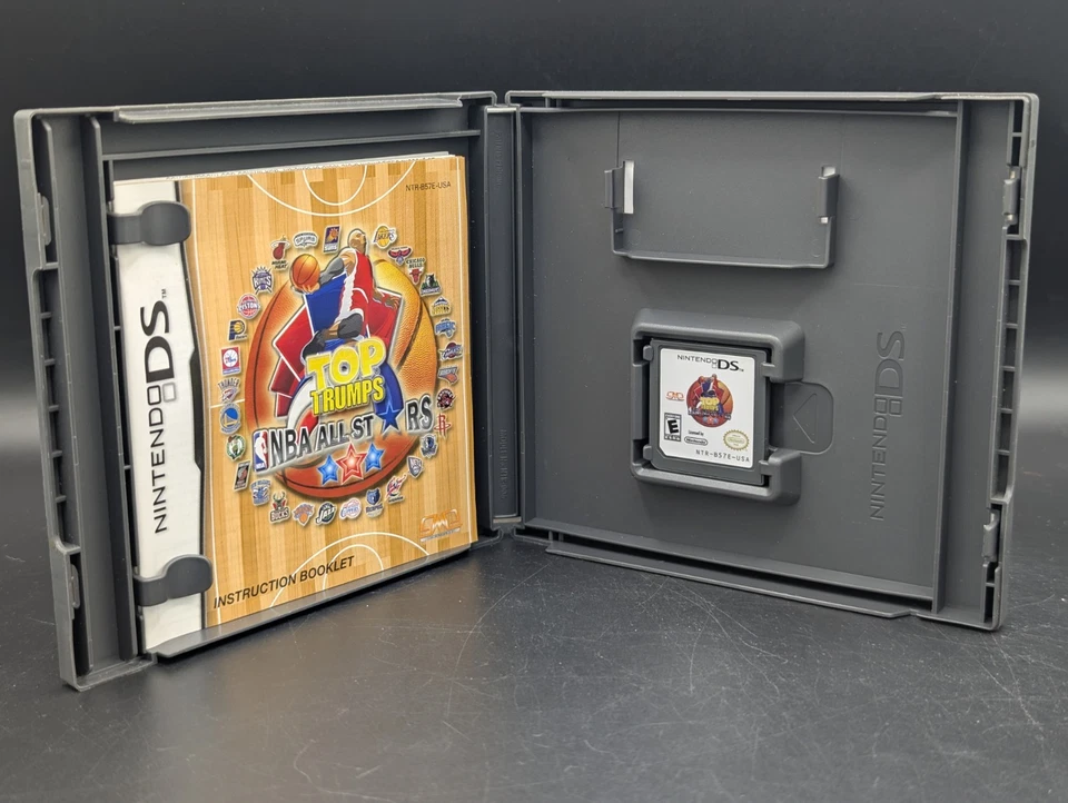 Top Trumps NBA All Stars ( Nintendo DS ) CIB - Mint Sticker - Authentic - Tested - Image 3 of 4