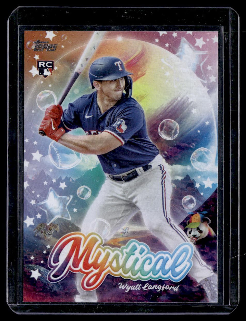 2024 Topps Update #MYS-21 Wyatt Langford Mystical Blue