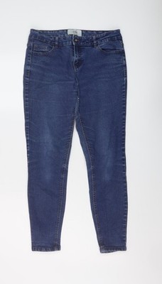 Damenjeans UK Größe 12 New Look Regular Fit Skinny