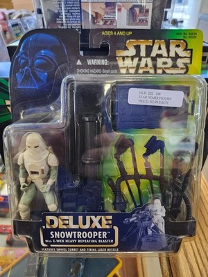 Hasbro Star Wars Deluxe Snowtrooper with E-Web Heavy Repeating Blaster