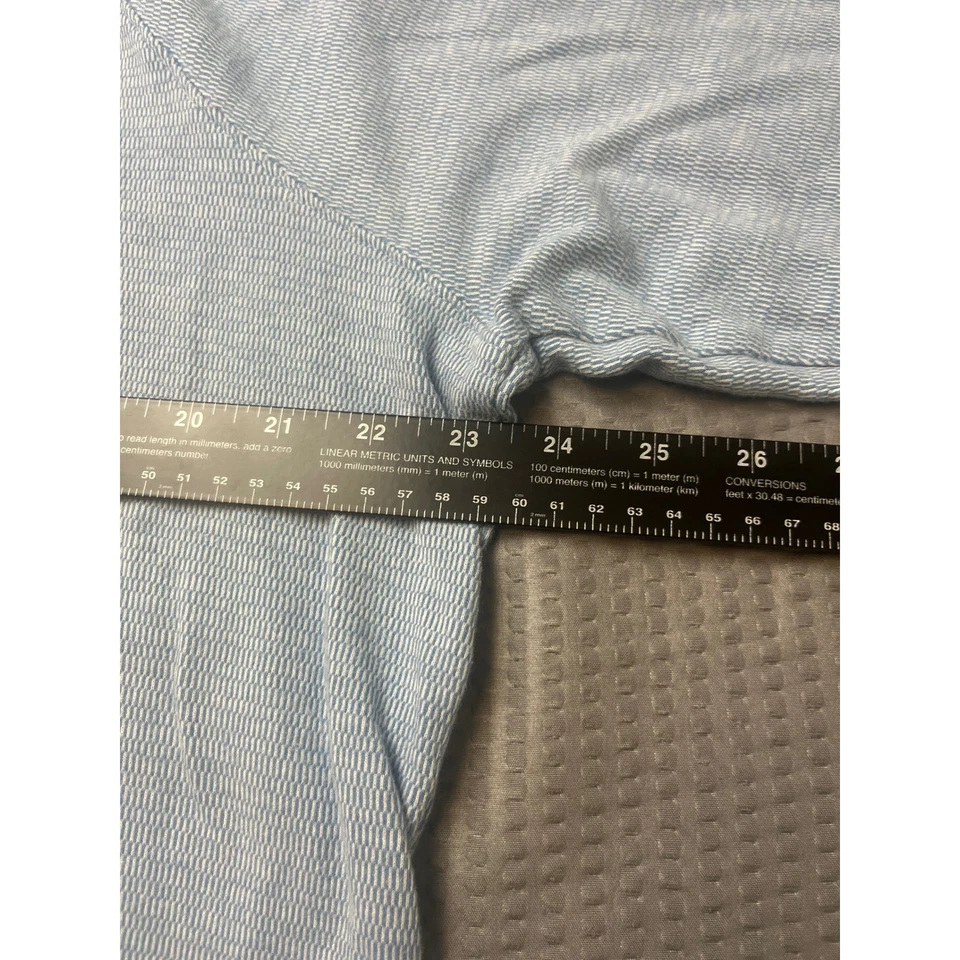 Margaritaville Island Reserve Hombre L Azul 3 Botones Loro Manga Larga Foto 4 de 4