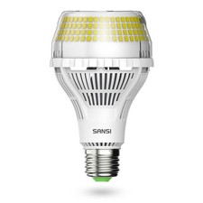 Sansi 3000-6000lm Led Bulb 3000k 5000k A19 A21 E26 High Lumen Home Workshop Lamp