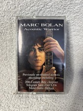 Marc Bolan - Acoustic Warrior Cassette 1996 STAC2858 VGC
