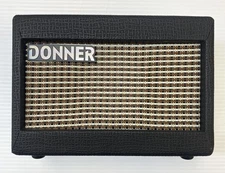 Donner M-3 Guitar Amplifier 5W Electric Desktop Guitar-amp Practice Retro Tone