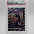 2024 Panini Prizm - Drake Maye Red White & Blue Prizm #329 (RC)  PSA 9