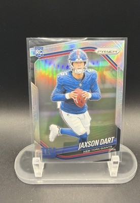  2025 Panini Prizm Jaxson Dart #332 Silver Prizm (RC) Rookie New York Giants 