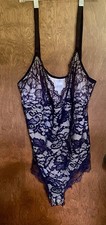 Black Lace Bodysuit, Size S, New