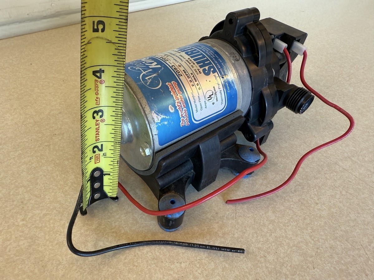 Shurflo Whisper King water pump - Model no. 2093-204-413 | eBay