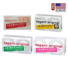 Sagami Original 002 Condoms non-latex polyurethan Ultra Thin 0.02mm 4 types