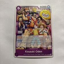 Kouzuki Oden OP13-063 English UC Carrying On His Will One Piece Card Game