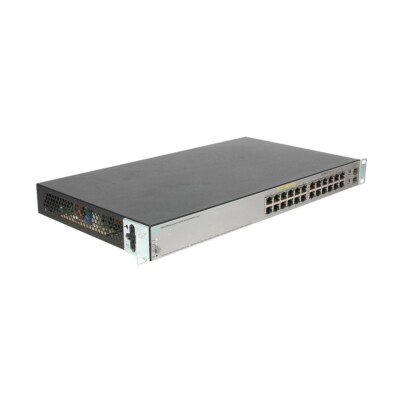 HPE JL384A OfficeConnect 1920s 24G 2SFP PPoE+ 185W Switch **Read Descp**