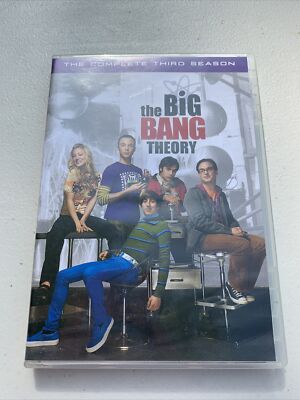 The Big Bang Theory: The Complete Third Season (DVD) No Slipcover #11 ...
