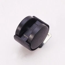 20mmx20mm Plastic Dia Twin Wheel 360 Degree Rotatable Furniture Swivel Caster