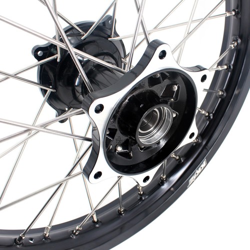 Fit HONDA CR125R CR250R CRF250R CRF450R Casting 21" 19" MX Spoke Wheels Rims Set - Picture 9 of 13