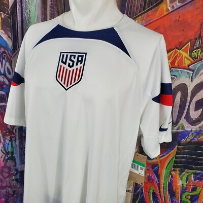 Nike Team USA 2022 World Cup Stadium Soccer Jersey DN0706-101 Size