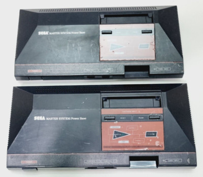2X SEGA Master system Power Base Model 3010-A and 3005-20D - For repair