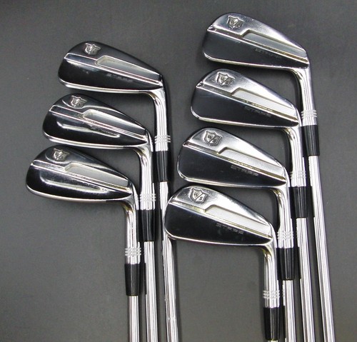 Set of 7 x Wilson Staff Model Forged Irons 4-PW Extra Stiff Steel Shafts - Picture 2 of 6