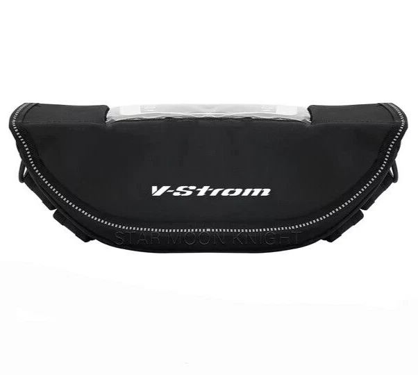 Bolsa de herramientas de manillar impermeable almacenamiento de teléfono para Suzuki Vstrom 800DE DL650 DL1000 Foto 2 de 4