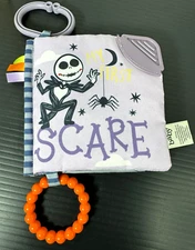 Disney Baby My First Scare Nightmare Before Christmas Jack Skellington Soft Book