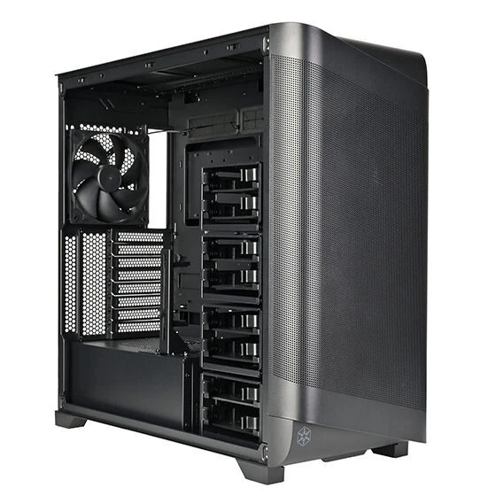 Silverstone SEA2Y-BG SETA A2 4X140MM FAN USB-C TEMPERED GLASS ATX Mid Tower Case - Image 3 of 4